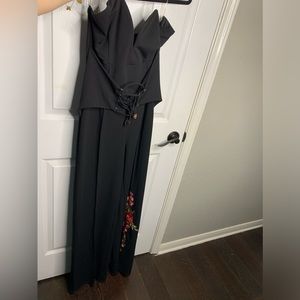 Valentine Strapless Jumpsuit Romper